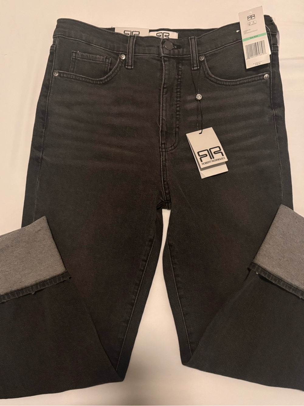 Robert Rodriguez Black Women’s High Rise Jeans Size 8/29 New with Tags